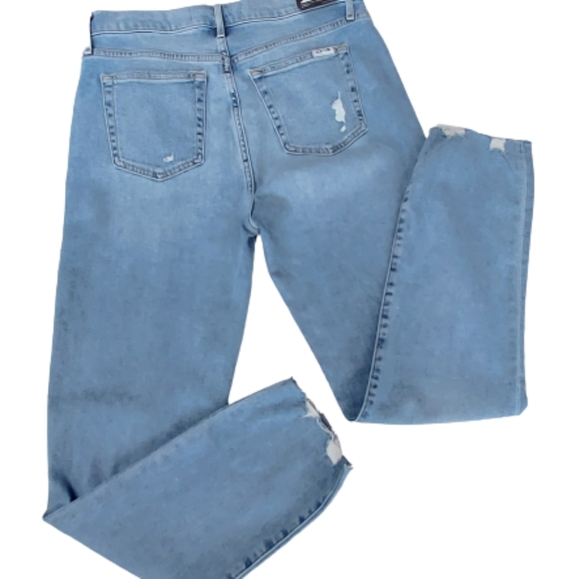 Joe's Denim High Rise Straight Ankle Light Wash Denim Jean Size 29 - Picture 5 of 10